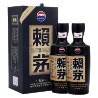 【官方授权】茅台 赖茅 传承蓝 酱香型白酒 53度 500ml*2 双瓶装 盒装 賴茅