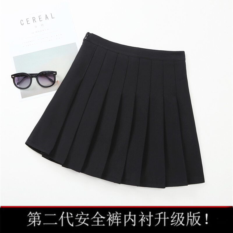 迪鲁奥（DILUAO)2021新款童装女童短裙春女孩百搭白百褶裙子表演儿童四季半身裙Sy
