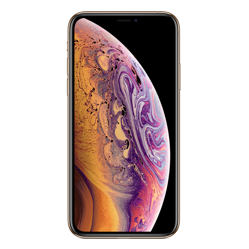 [全套标配]Apple iPhone XS 苹果新款 美版有锁全新 完美解锁移动联通电信4G手机 A12仿生芯片 新品全面屏智能手机 金色 64GB