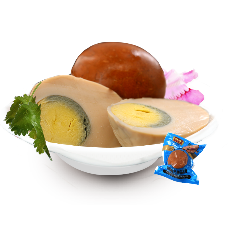 大午带壳卤鸡蛋礼盒35g*36枚卤味鸡蛋休闲零食