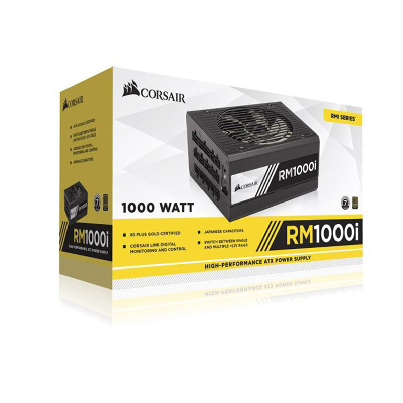 美商海盗船（USCORSAIR）额定1000W RMi系列 RM1000i 电脑电源