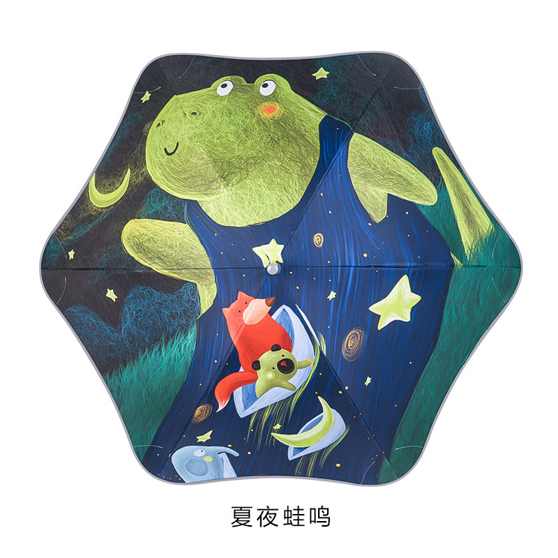 红叶动物乐园儿童伞颜色随机-W1840高清大图
