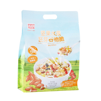 精力沛坚果水果胚芽谷物脆280g+20g+酸奶水果胚芽谷物脆280g+20g+即食黄小米+纯麦面(两袋装)
