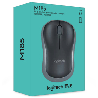 [精选]罗技(Logitech) M186 无线鼠标 办公笔记本台式电脑光电鼠标