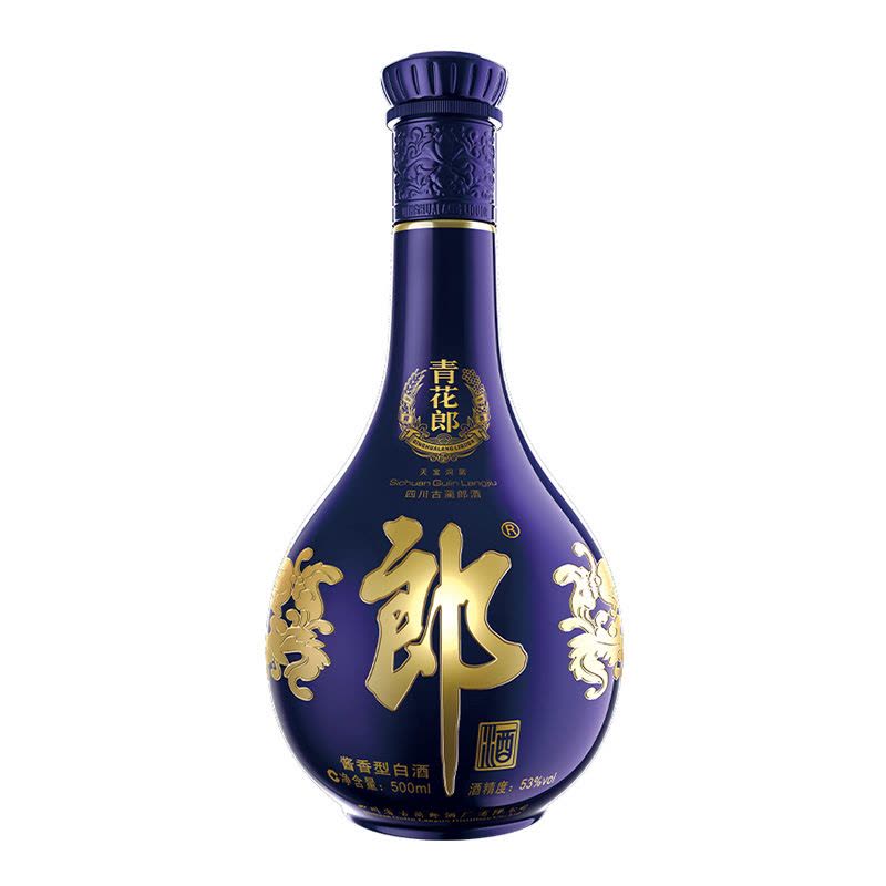 Langjiu Qinghua lang 375ml 青花郎酱香型白酒$129 - Uncle