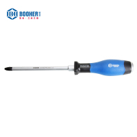 宝合(BOOHER)48把双色柄六角加力穿心十字螺丝批PH3x250MM 1937310