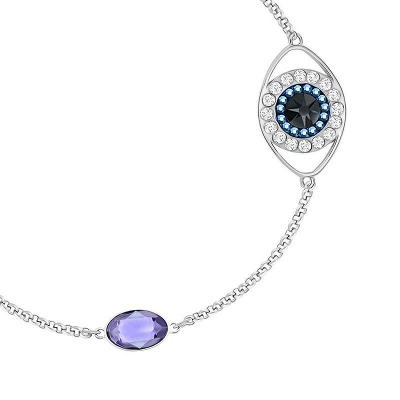 swarovski施华洛世奇新魔之眼可组合手链女士手链人造水晶手镯海外