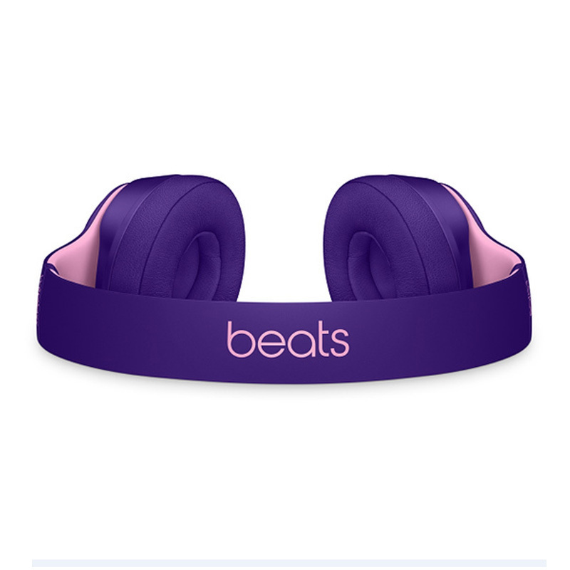 BEATS Solo3 Wireless 无线耳机 头戴式蓝牙耳机 带麦跑步运动耳机 Pop 紫