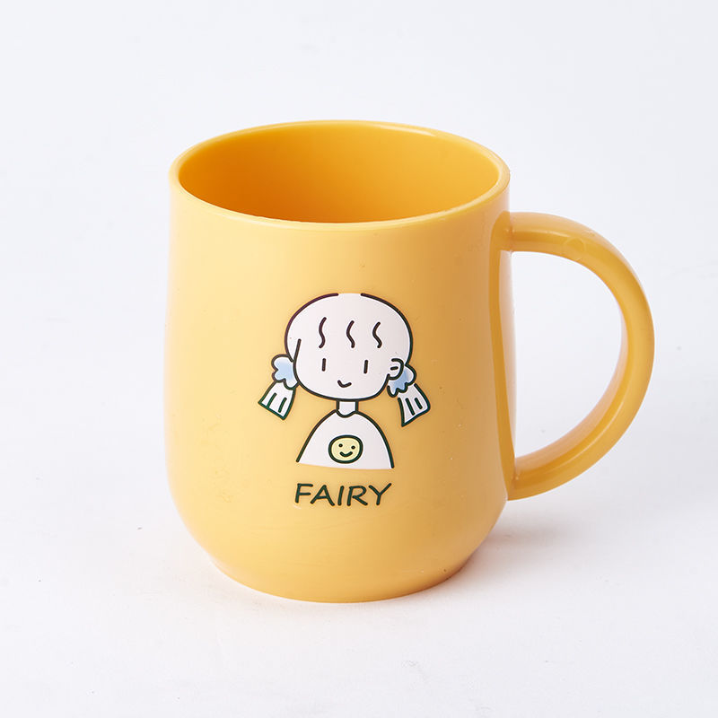 洗漱杯简约创意家用漱口杯卡通可爱刷牙杯情侣一对牙缸塑料喝水杯