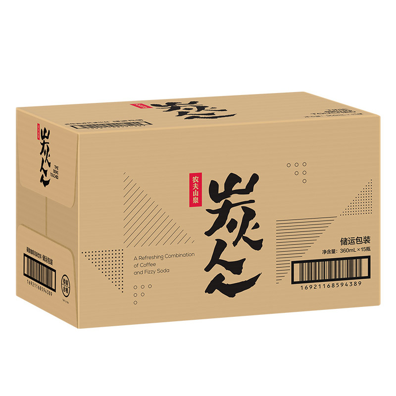 炭仌碳酸咖啡风味饮料115360ml纸箱装