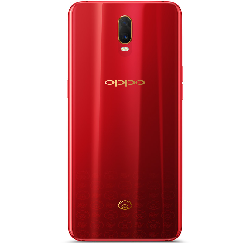 [优惠400 免6期分期 赠1年碎屏险+蓝牙音箱]OPPO R17 6+128G 新年红 全网通 6.4寸水滴屏 光感屏幕指纹解锁 双卡双待手机