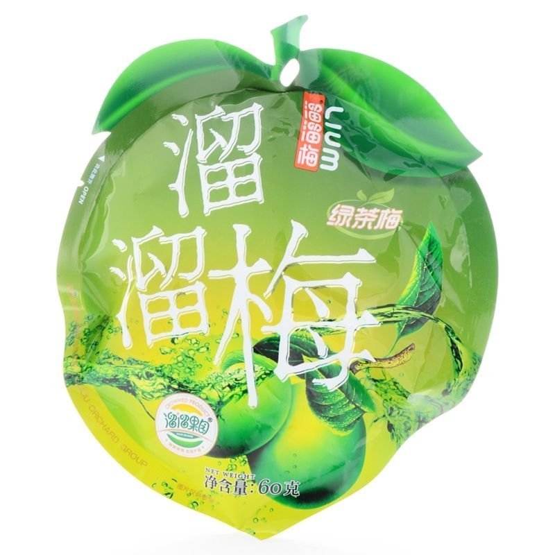 溜溜青梅绿茶味60g