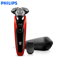 飞利浦（PHILIPS）电动剃须刀 荷兰进口 多功能理容 刮胡刀（配胡须修剪器）S9151/12三刀头 全身水洗 充电式