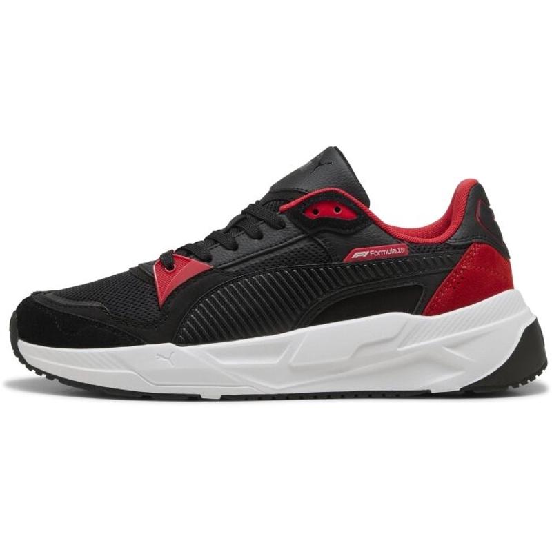 彪马(Puma)PUMA男士运动潮流休闲鞋室内训练鞋网格拼接缓震舒适跑 black_(black_/_red_/_white) 46
