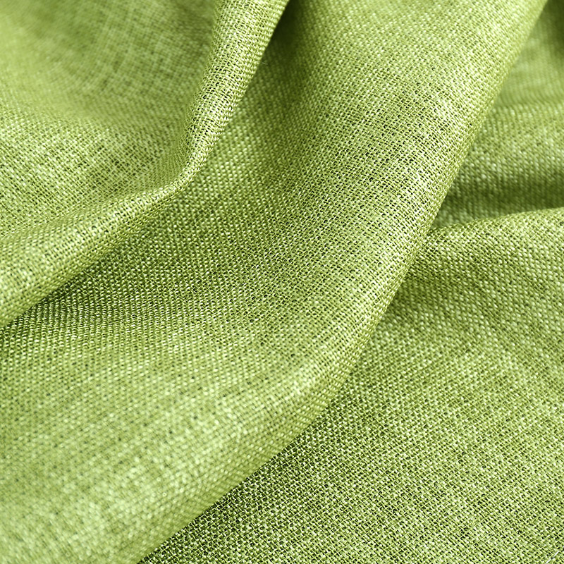 美帮汇窗帘成品布料简约现代窗帘色细麻卧室客厅定制窗帘高清大图