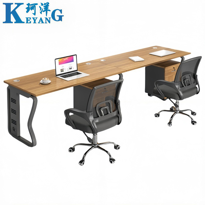 珂洋 屏风工位 两人位含柜椅 套高清大图