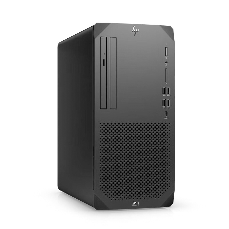 惠普(HP) Z1 G9 塔式图形工作站台式电脑主机 12代i7-12700/12核/ 16G 512G固态+1T硬盘 RTXA2000 6G独显 DVD刻录