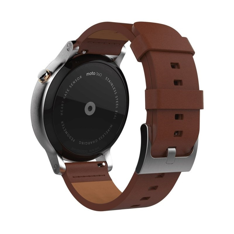 摩托罗拉MOTOROLA 360智能手表 360L 太空银