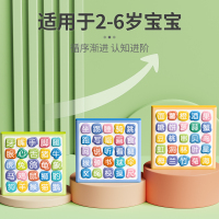 宝宝幼儿磁性识字拼图拼板磁力汉字认字3到6岁儿童早教男女孩玩具