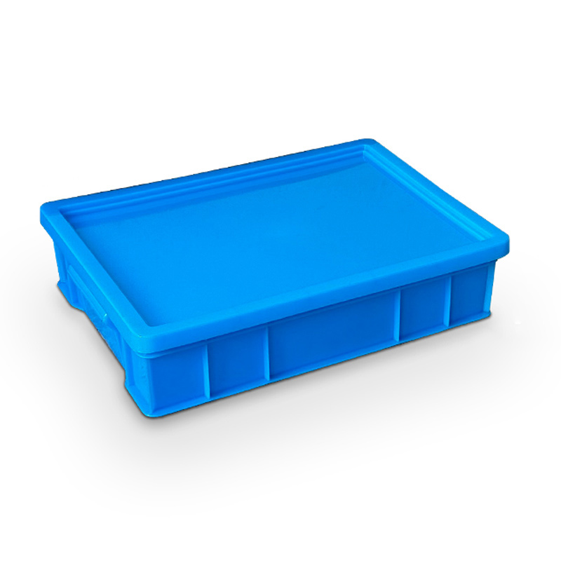 臻远ZY-SNXD-69收纳储物箱长方形物流中转箱带盖子 373*275*85mm高清大图