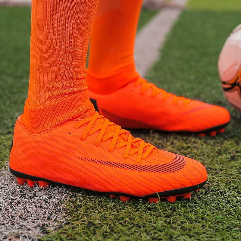 胶钉足球鞋钉子鞋成人足球球靴男ag长钉橄榄球鞋防滑专业草坪初学者