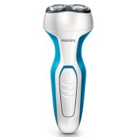 飞利浦（PHILIPS）电动充电旋转式剃须刀S311 男士全身水洗胡须刀 冰蓝