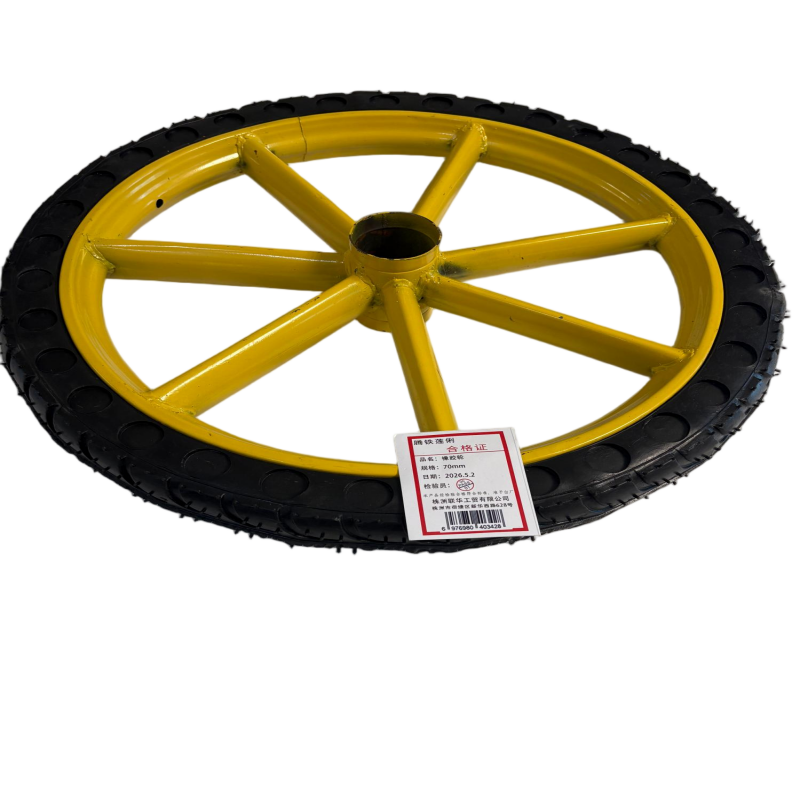 腾铁莲俐 橡胶轮 70mm 个高清大图
