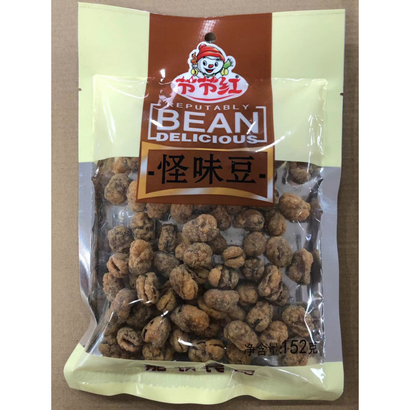 节节红怪味豆150g