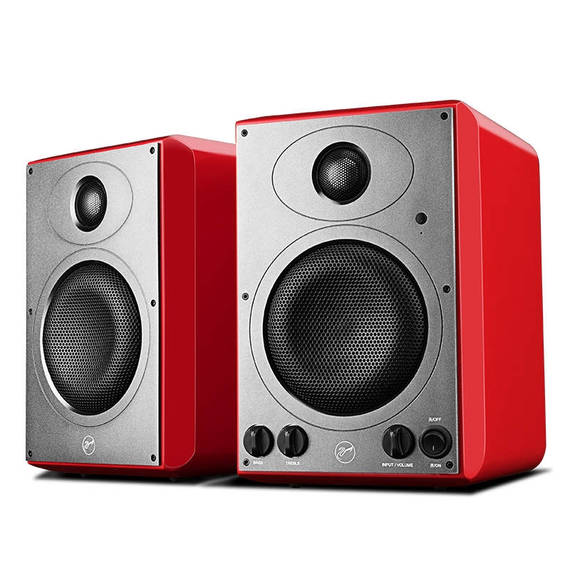 惠威hivih5mkii多媒体有源音箱电脑音箱红色参数