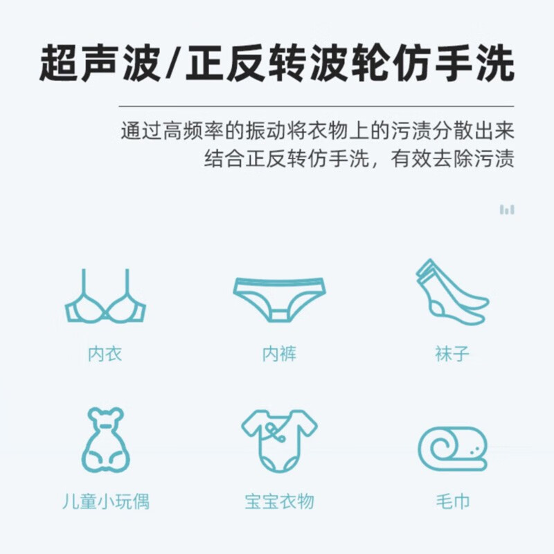 美的(Midea)折叠迷你洗衣机MX-ZDXG014.5L高清大图