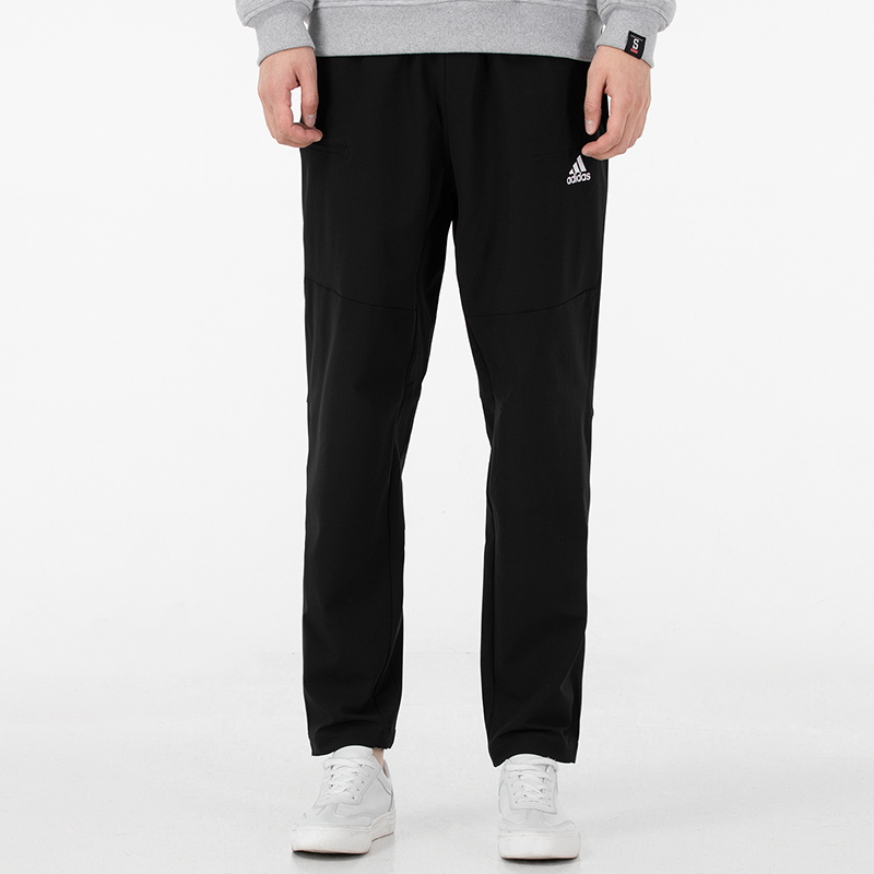 Adidas阿迪达斯男裤2022春季新款运动裤直筒裤宽松休闲长裤HE9890高清大图