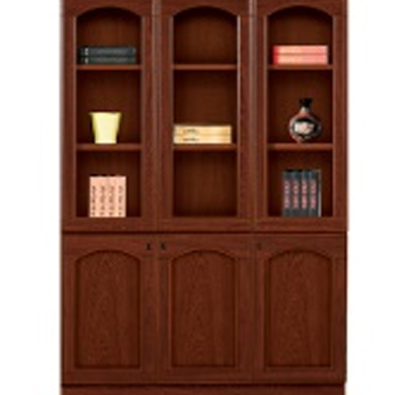 大央文件柜SM-363 1350W*420D*2000H书架落地置物架客厅家用靠墙收纳柜子储物柜办公室文件柜简易书高清大图