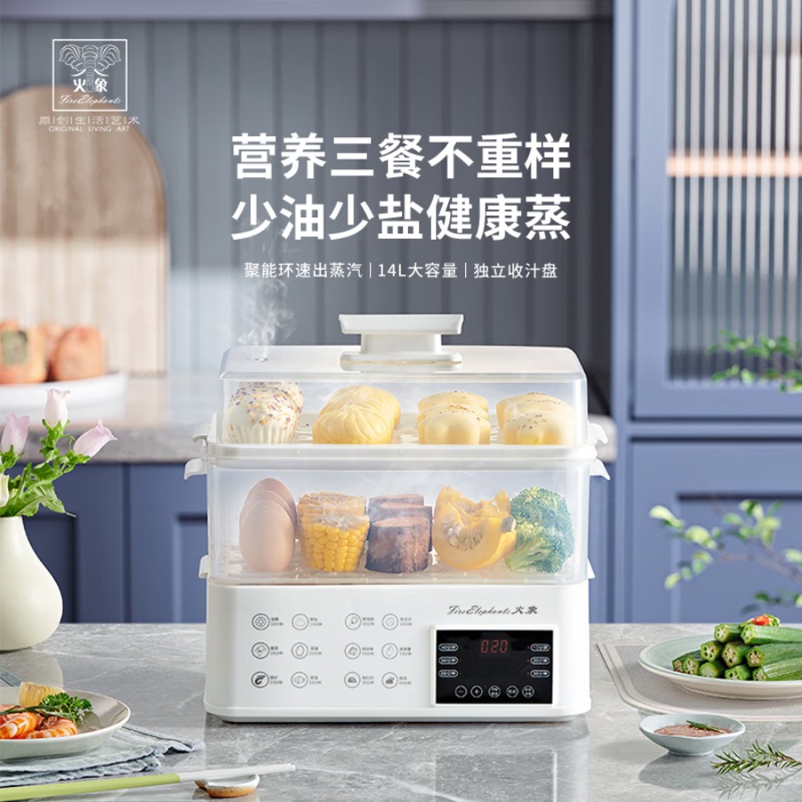 多功能养生电蒸锅HX-DZG026