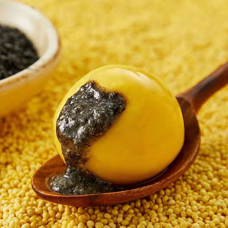 枣粮先生 大黄米汤圆(黑芝麻400g*2袋+花生400g*1袋+红枣核桃400g*1袋)