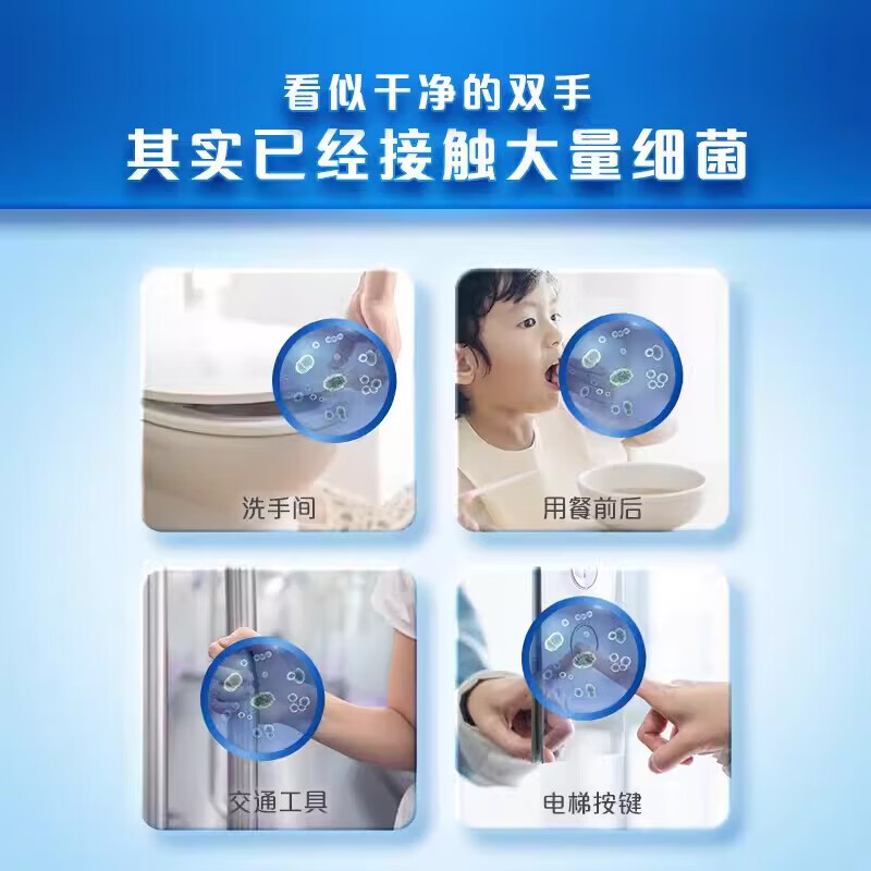 舒肤佳(Safeguard)抑菌洗手液纯白清香温和洁净保湿225g单瓶高清大图