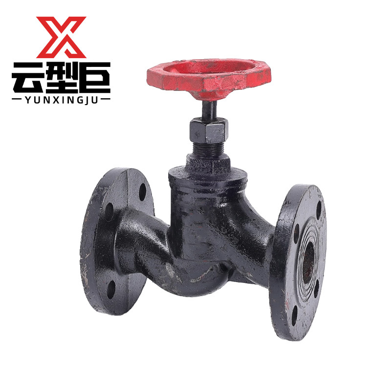 云型巨 铸铁法兰截止阀 J41T-16/DN125 个高清大图