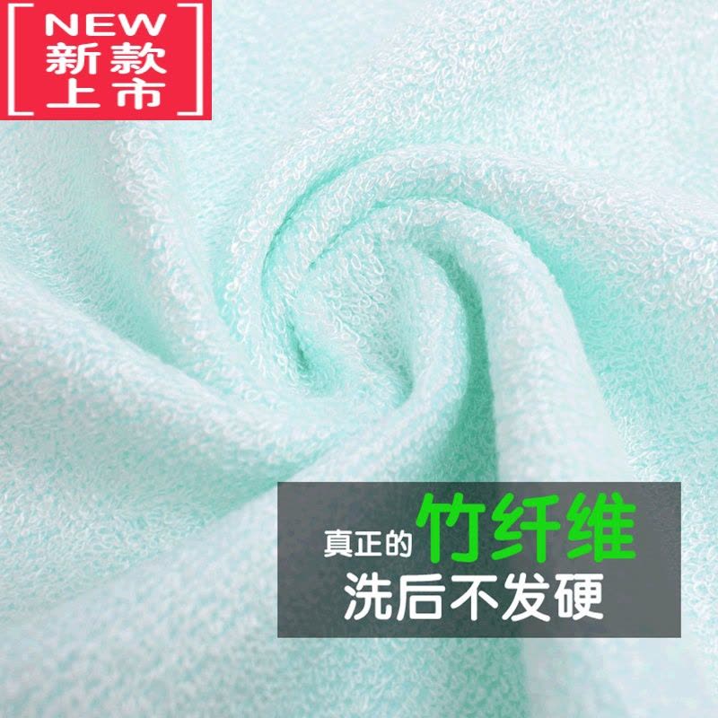 可莉允儿童毛巾竹纤维口水巾婴幼儿喂奶柔软吸水面巾女生洁面方巾图片