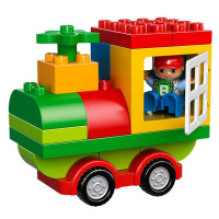 LEGO 乐高 Duplo 得宝系列多合一趣味桶 10572 2-4岁 塑料 50-100块 塑料玩具