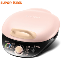 苏泊尔(SUPOR) 煎烤烙饼机JD26A823A 一机多用 加大加深烤盘 双面加热 粉色（XF）