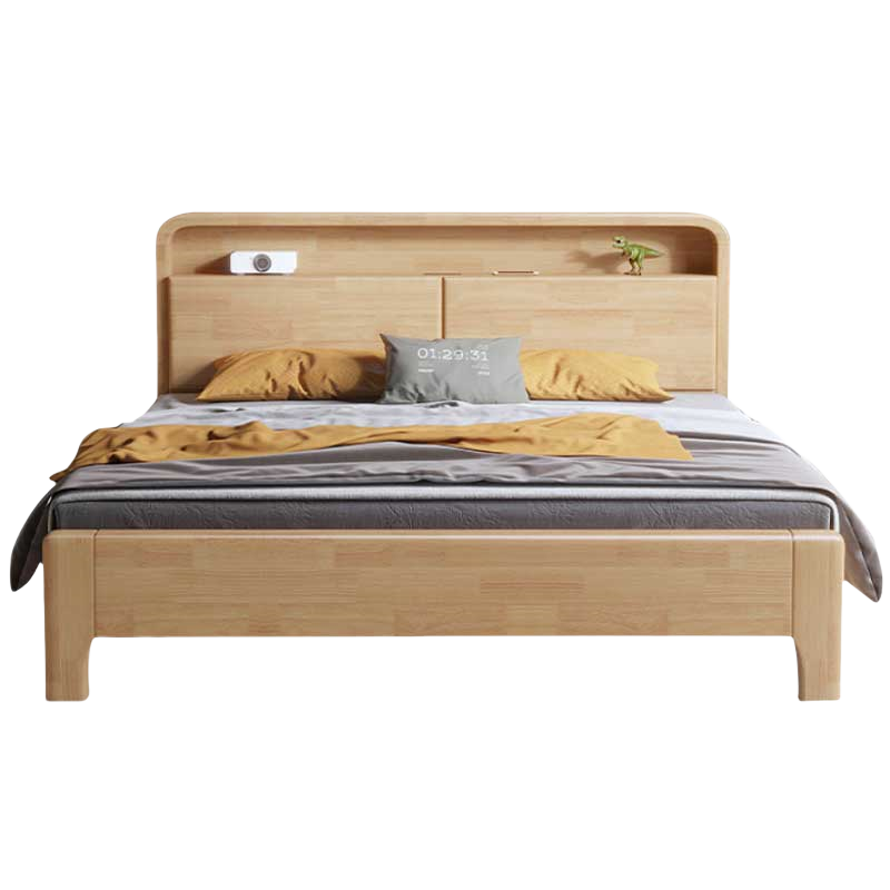 铭思达实木床121.0高清大图