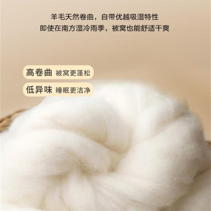 富安娜(FUANNA)雅柔 羊毛被高清大图