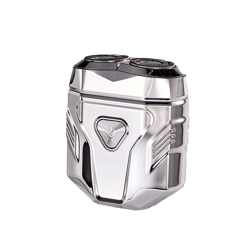 敲打熊智能感应mini剃须刀S02银色高清大图