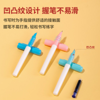 得力 A925 练字钢笔EF暗尖(混) (1支笔/卡) 学生文具 5支装