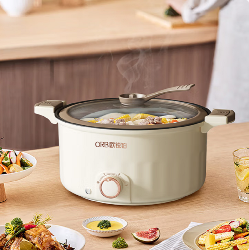 欧锐铂帕斯卡-电微压锅ORB-1573(白色)