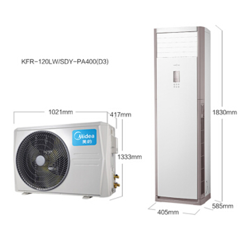 美的(Midea) KFR-120LW/SDY-PA400(D3) 白色
