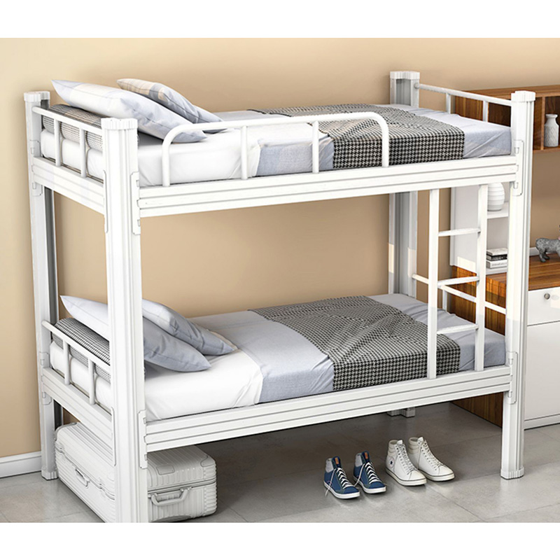 帝德龙员工学生双层床宿舍公寓床上下铺高低铁床C12高清大图