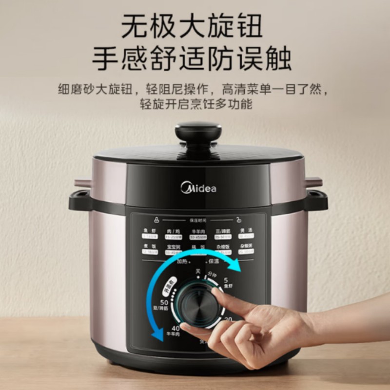 美的(Midea) 多功能高压锅不粘内胆 电饭煲MY-E501