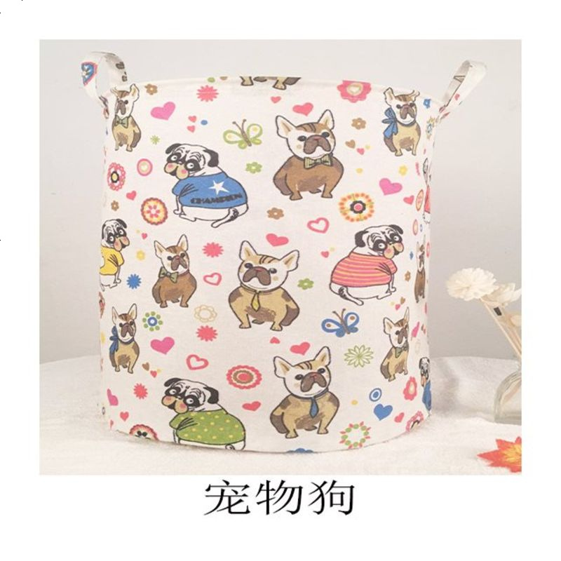日式塑料脏衣篮洗衣篮脏衣服收纳筐脏衣桶脏衣收纳篮大号脏衣篓桶 超大号宠物狗50*60