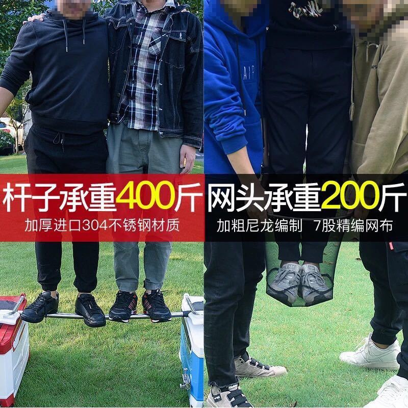 钓鱼抄网不锈钢抄网杆竿渔网兜渔具用品折叠捞鱼网兜网抄子抄网头 白杆1.8米 无头