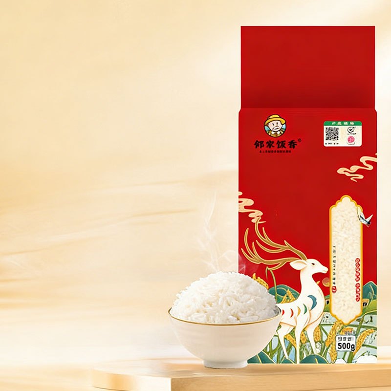邻家饭香 五常大米500g/袋真空包装LJFX19-W高清大图